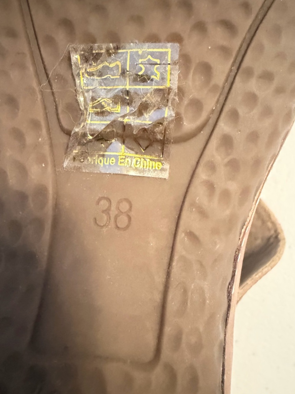 L'ATISTE Brown Leather Mary Jane with Hook Strap Size 38/ 7.5 - Picture 5 of 6